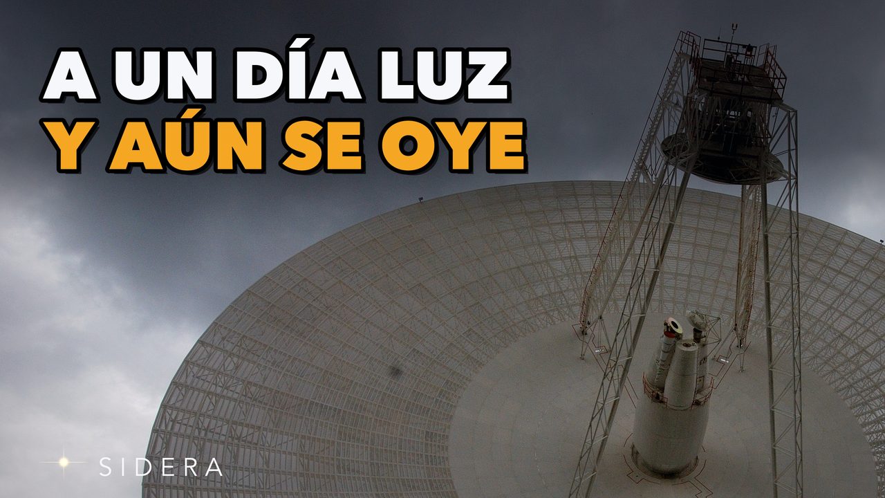 Portada del documental “¿Cómo se escucha a la Voyager desde la Tierra? (la antena está en un pueblo de Madrid)”